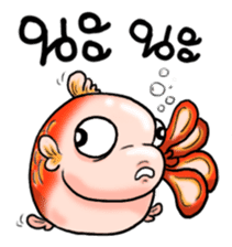 Phong Golden Fish sticker #7331561