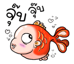 Phong Golden Fish sticker #7331571