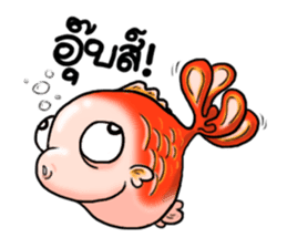 Phong Golden Fish sticker #7331576