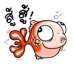 Phong Golden Fish sticker #7331581