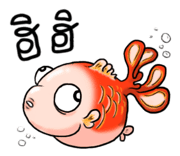 Phong Golden Fish sticker #7331583