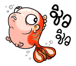 Phong Golden Fish sticker #7331587