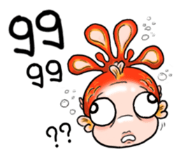 Phong Golden Fish sticker #7331590