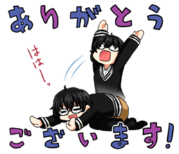 Shio-chan and Kikko sticker #7331913