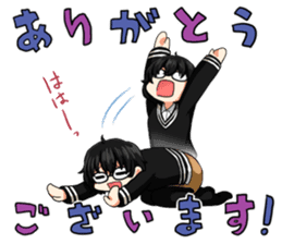 Shio-chan and Kikko sticker #7331913