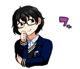 Shio-chan and Kikko sticker #7331915