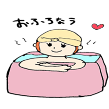 very cute girl  japanese sticker #7332233