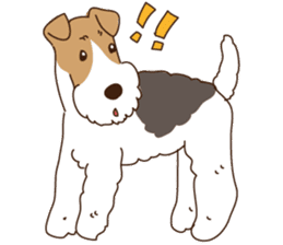 I love "Wirefox terrier"!! sticker #7332326