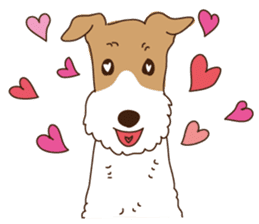 I love "Wirefox terrier"!! sticker #7332340