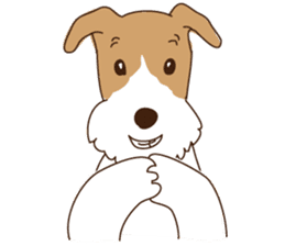 I love "Wirefox terrier"!! sticker #7332354