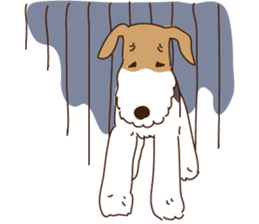 I love "Wirefox terrier"!! sticker #7332356