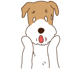I love "Wirefox terrier"!! sticker #7332357