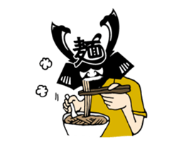 Samurai Ramen UMAMI sticker #7332609