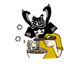 Samurai Ramen UMAMI sticker #7332609