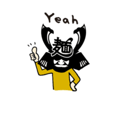 Samurai Ramen UMAMI sticker #7332621