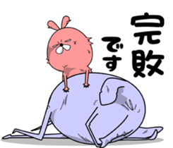 Cooperation of animals.Second act. sticker #7332799