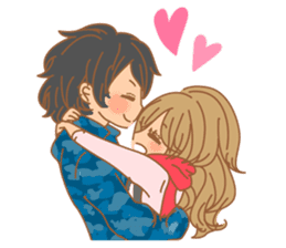 Girls Couple in Love 2 sticker #7333168