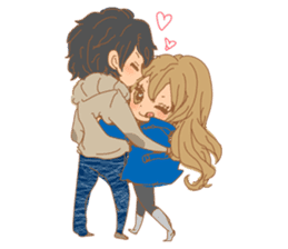 Girls Couple in Love 2 sticker #7333169