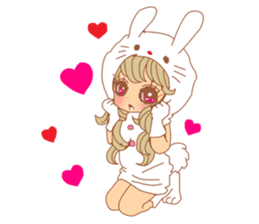 Girls Couple in Love 2 sticker #7333173