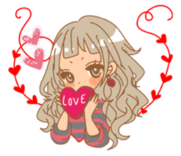 Girls Couple in Love 2 sticker #7333176