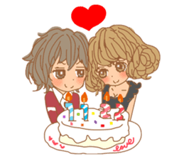 Girls Couple in Love 2 sticker #7333188