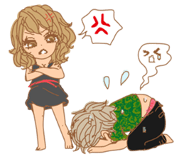 Girls Couple in Love 2 sticker #7333191