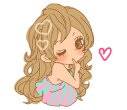 Girls Couple in Love 2 sticker #7333199