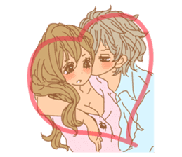 Girls Couple in Love 2 sticker #7333200