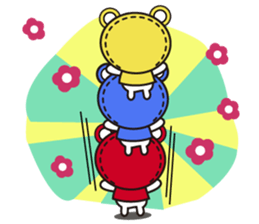 Three Bears (cute Bear) sticker #7333316