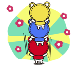Three Bears (cute Bear) sticker #7333316