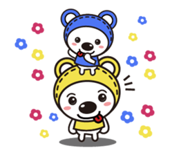 Three Bears (cute Bear) sticker #7333318