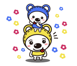 Three Bears (cute Bear) sticker #7333318