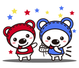 Three Bears (cute Bear) sticker #7333319