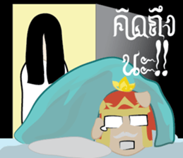 Lai Kanok Cartoon thai V.2 sticker #7333495