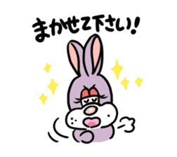Rabbit of USABE sticker #7333538