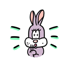 Rabbit of USABE sticker #7333546