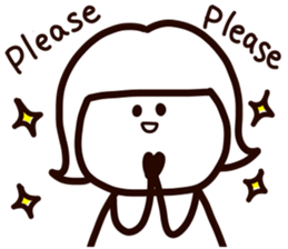 FOR SHY GIRL English Ver. sticker #7333846