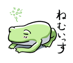 Sticker of the frog 4 sticker #7334309