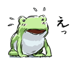 Sticker of the frog 4 sticker #7334316