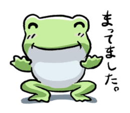 Sticker of the frog 4 sticker #7334322