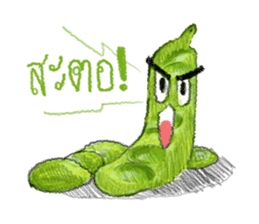 Veg x Fruit x Herb (Thai) sticker #7334552