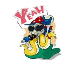 Yeaaah Alien sticker #7335009