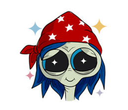 Yeaaah Alien sticker #7335010
