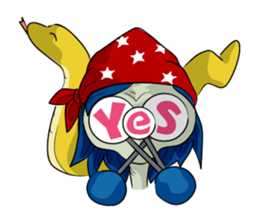 Yeaaah Alien sticker #7335022