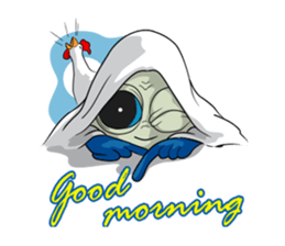 Yeaaah Alien sticker #7335030