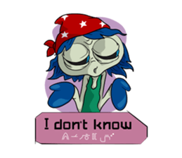 Yeaaah Alien sticker #7335034