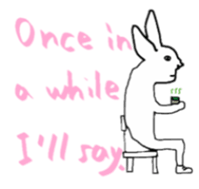 Hello from peacock feathers. English ver sticker #7335106