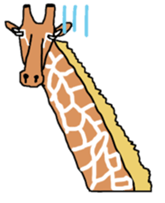 Hello from peacock feathers. English ver sticker #7335112