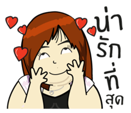 Chubby Sandy 2 sticker #7335354