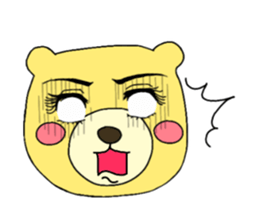 IWAKI Bear sticker #7335594